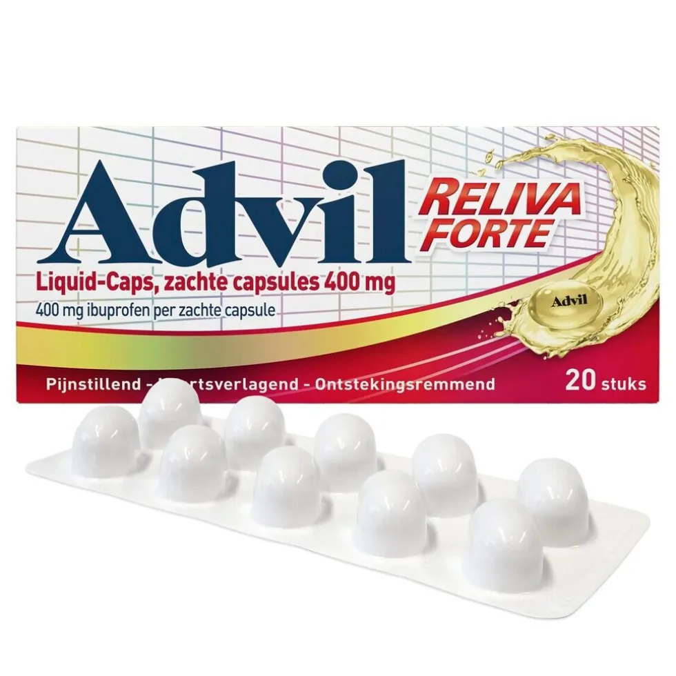 Advil Reliva Forte 400mg Liquid-Caps