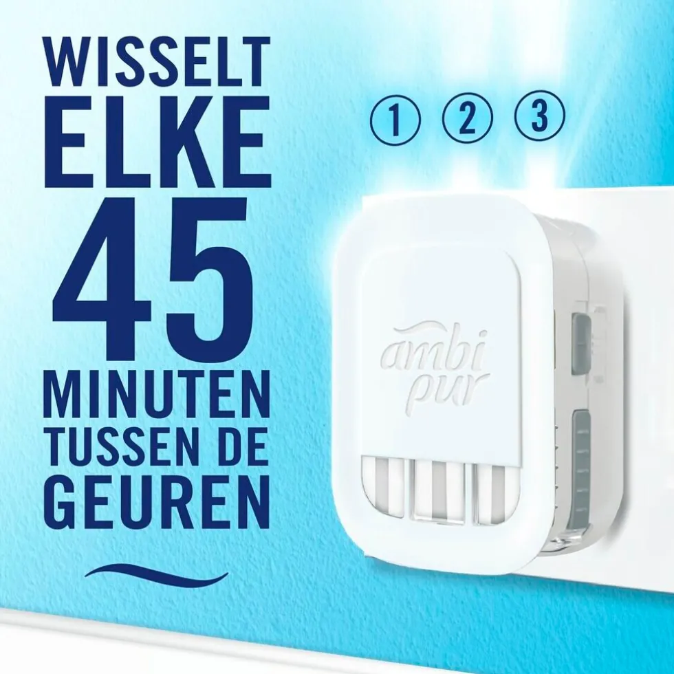 Ambi Pur Fris Linnen 3Volution Elektrische Luchtverfrisser Navulling