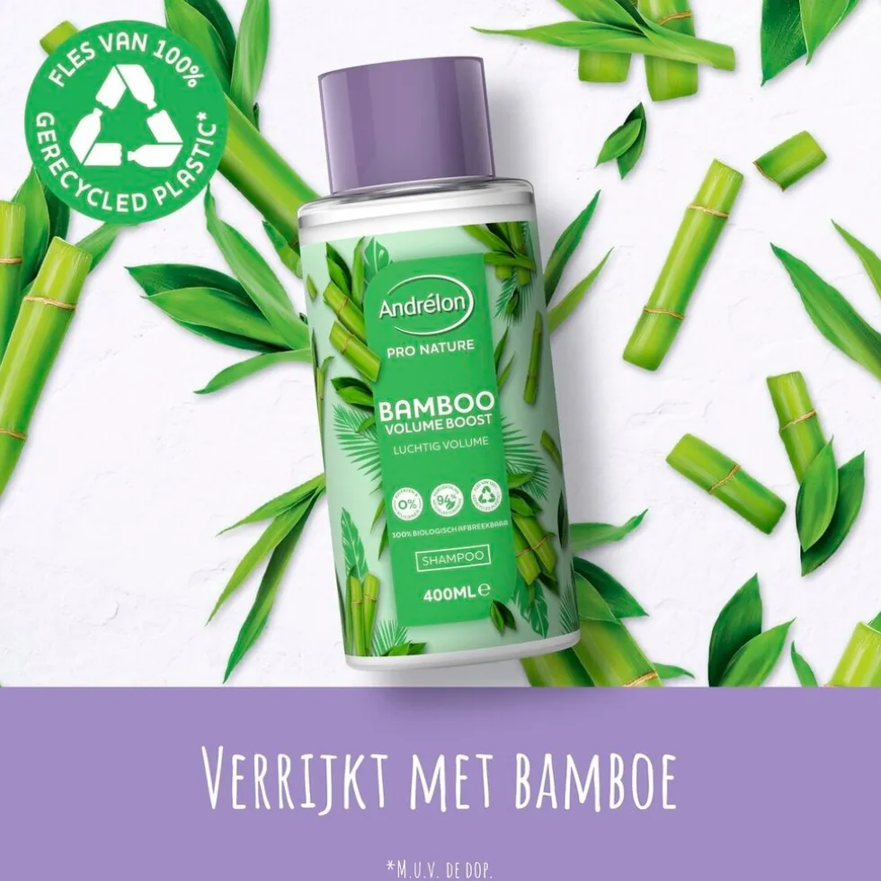 Andrélon Pro Nature Bamboo Volume Boost Shampoo