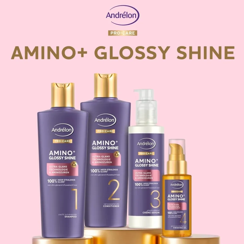 Andrélon Pro-Care Amino+ Glossy Shine Finishing Oil