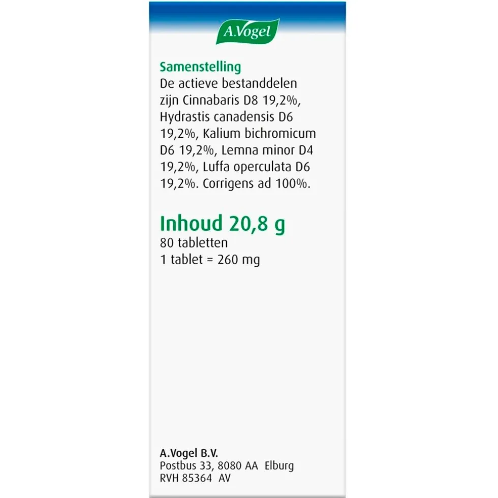 A.Vogel Cinuforce Tabletten