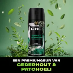 Axe Fine Fragrance Emerald Geranium Deodorant & Bodyspray