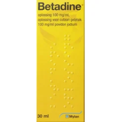 Betadine Oplossing met 100mg/ml Povidon Jodium
