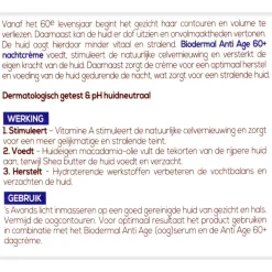 Biodermal Anti Age 60+ Nachtcrème