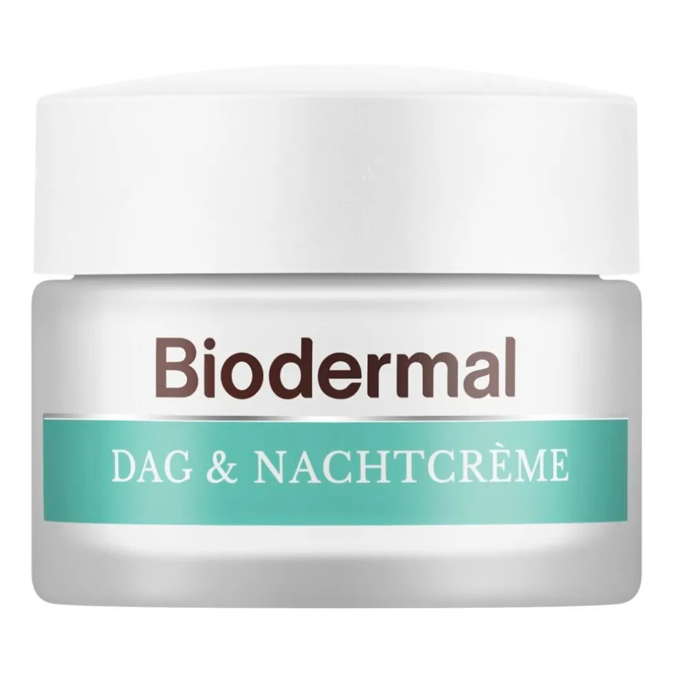 Biodermal Dag & Nachtcrème voor alle Huidtypen