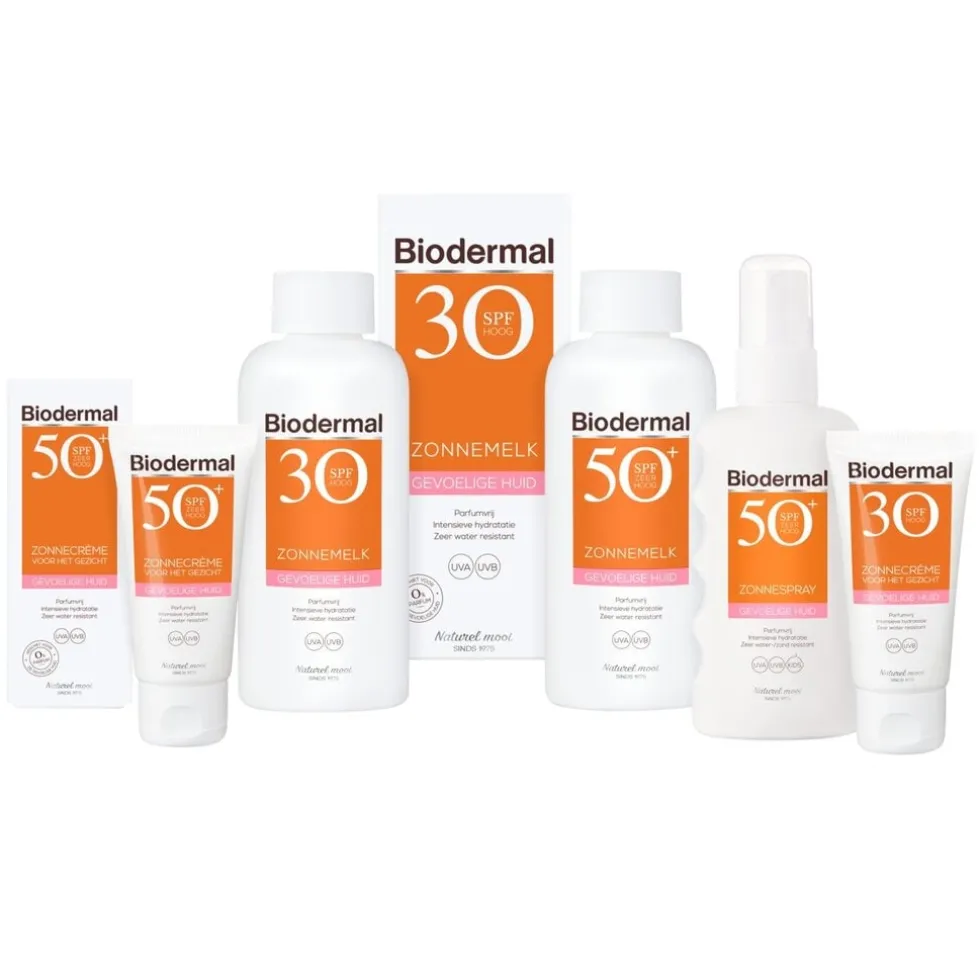 Biodermal Gevoelige Huid SPF30 Zonnespray