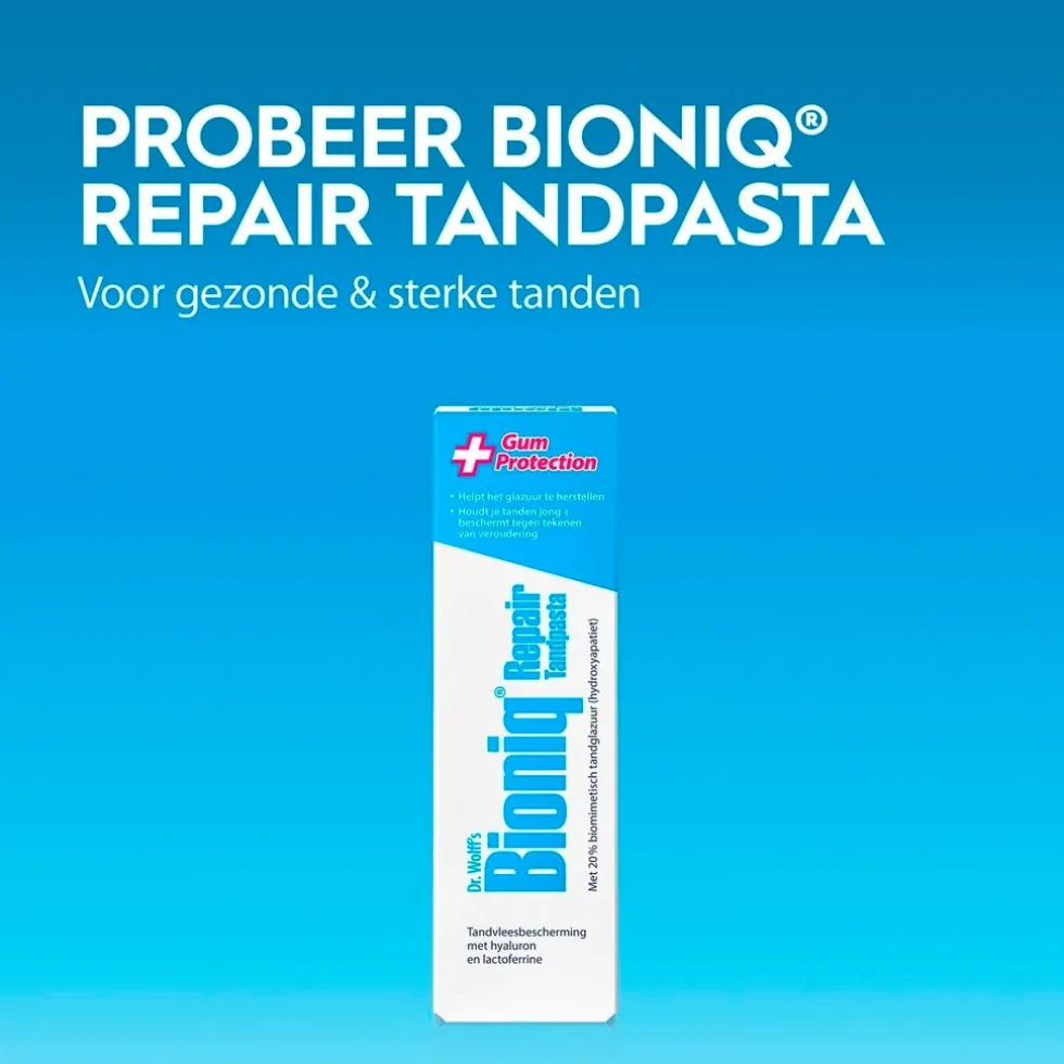Bioniq Repair + Gum Protection Tandpasta
