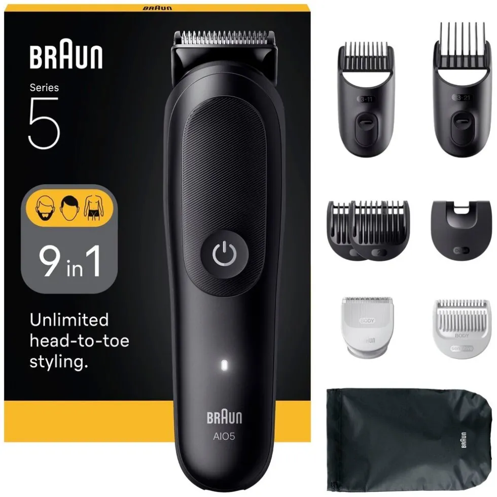 Braun Series 5 MGK5540 9-in-1 Verzorgingsset