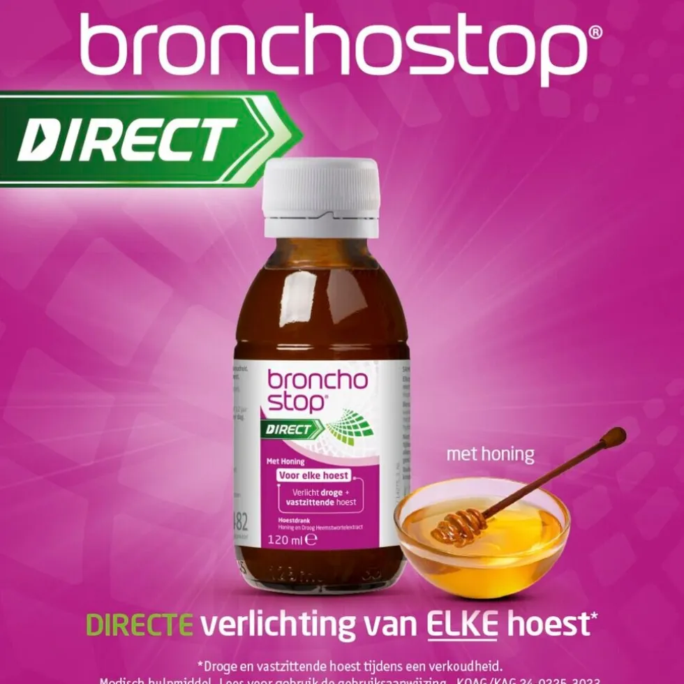 Bronchostop Direct met Honing