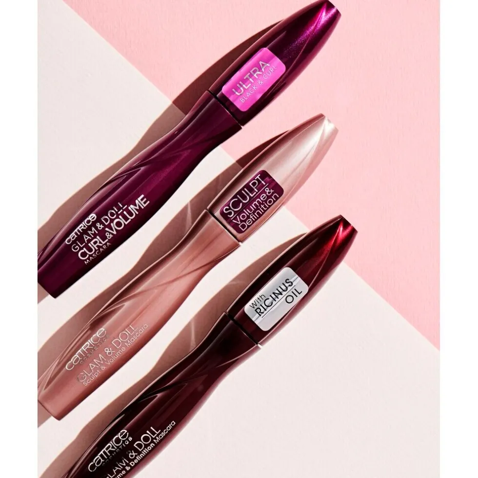 Catrice 010 Black Glam & Doll Curl & Volume Mascara