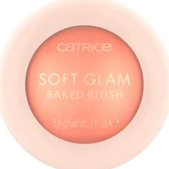 Catrice 020 Peache Breeze Soft Glam Baked Blush