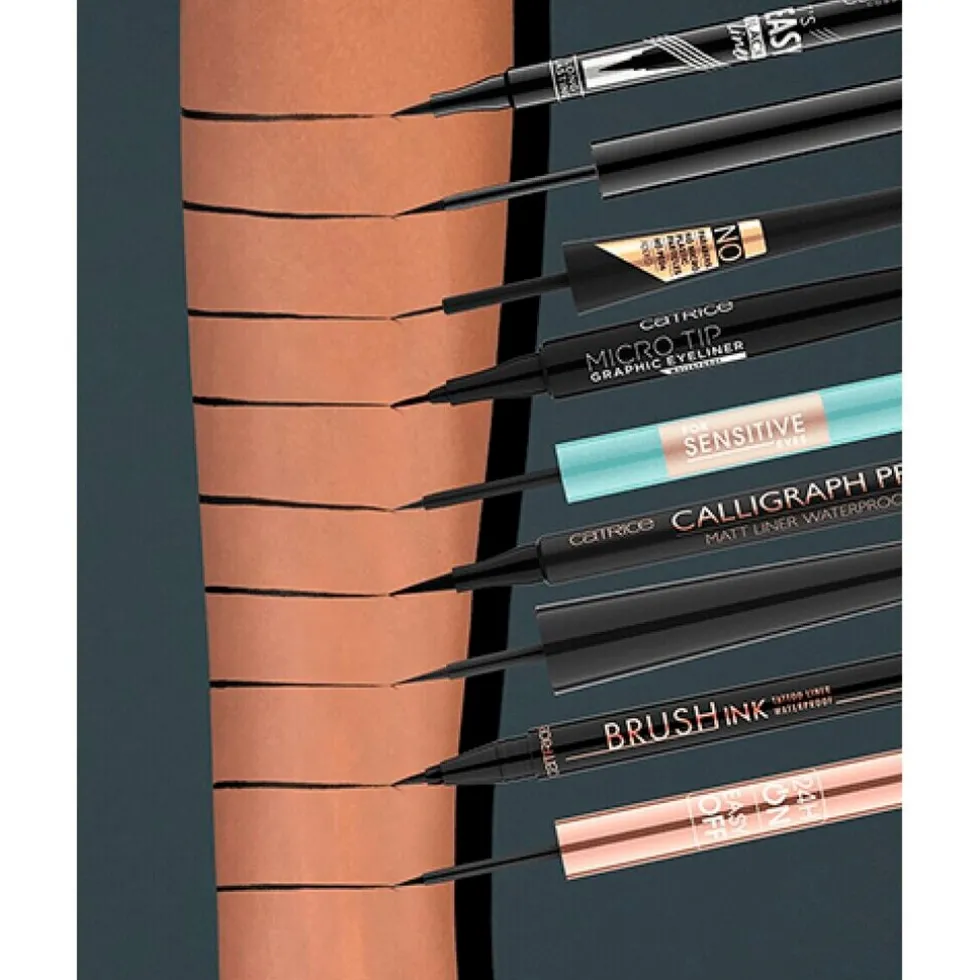 Catrice Calligraph Pro Precise 24h 010 Intense Black Waterproof Matt Liner