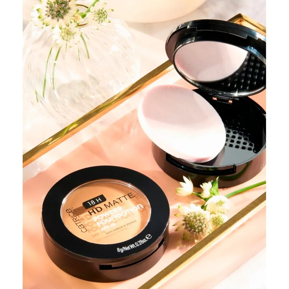 Catrice 18H HD Matte 030W Powder Foundation
