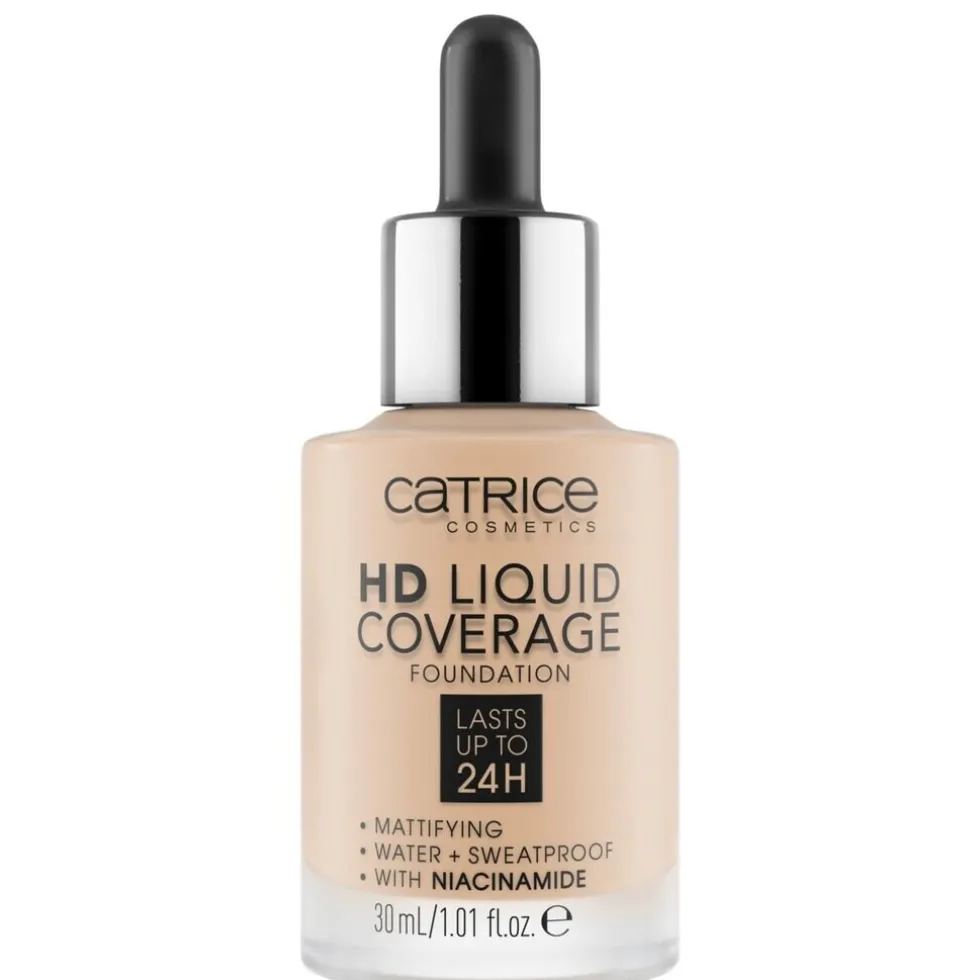 Catrice HD 010 Light Beige Liquid Coverage Foundation