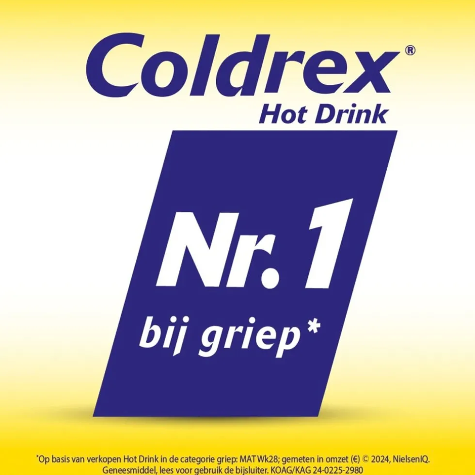 Coldrex Hot Drink 500mg Poeder voor Drank