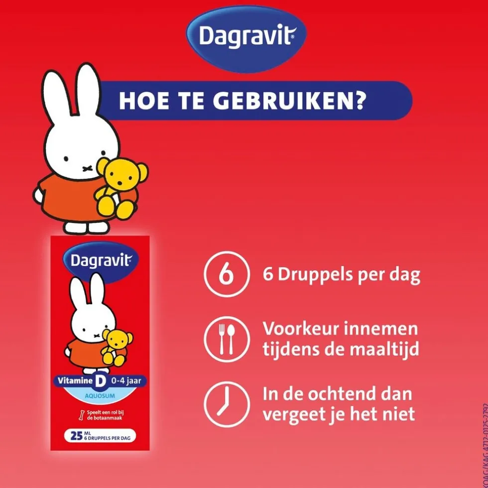 Dagravit Kids Vitamine D Aquosum Druppels