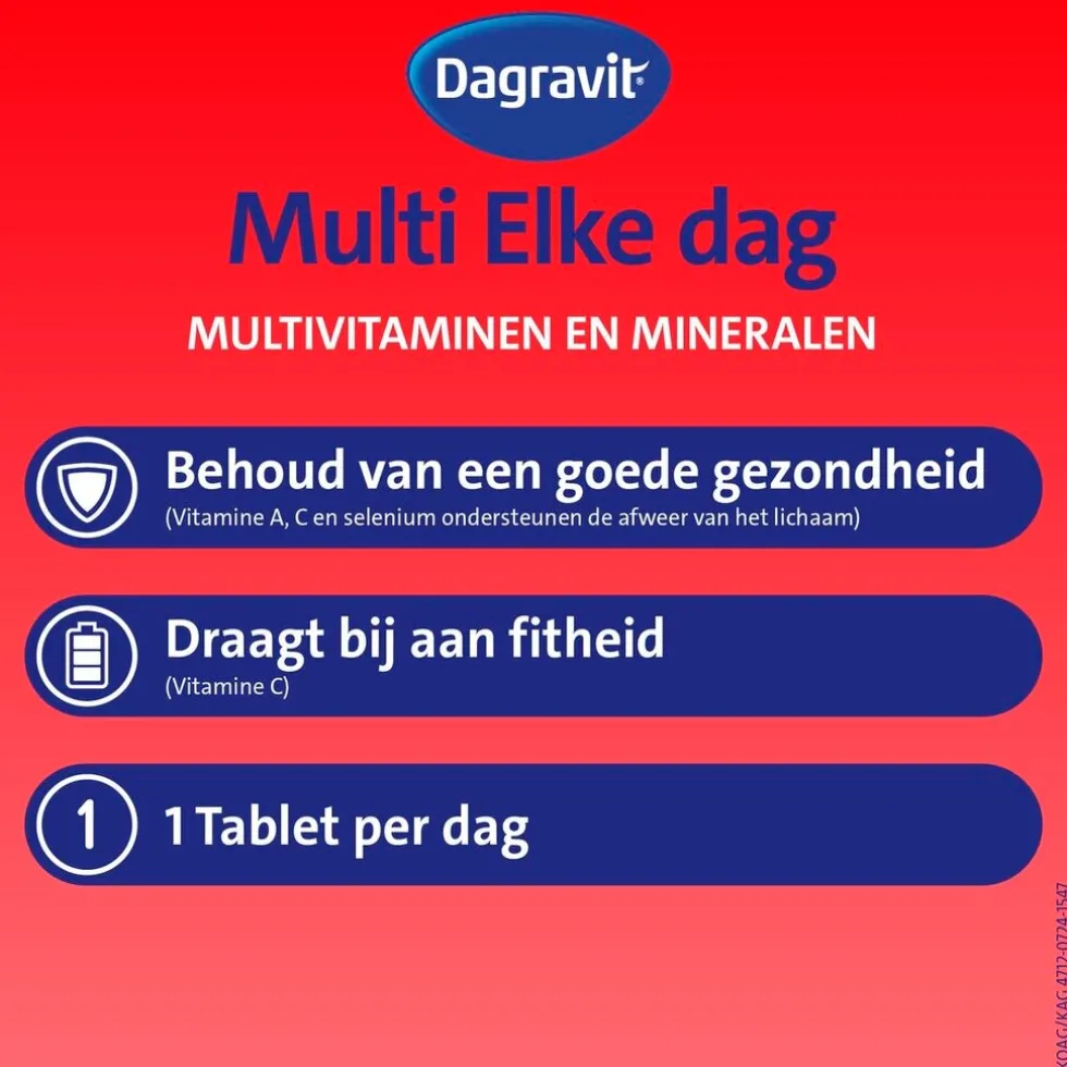 Dagravit Multi Elke Dag Tabletten