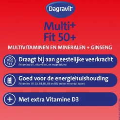Dagravit Totaal 30 Vitaal 50+ Tabletten