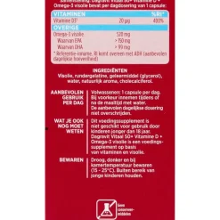 Dagravit Vitaal 50+ Vit D + Omega-3 Visolie Capsules