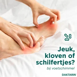 Daktarin Miconazolnitraat 20mg/g Strooipoeder bij Schimmelinfecties