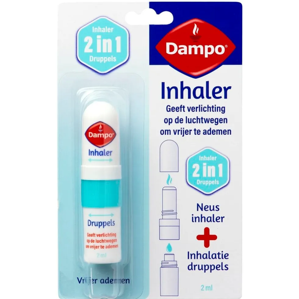 Dampo Inhaler en 2-in-1 Inhalatiedruppels
