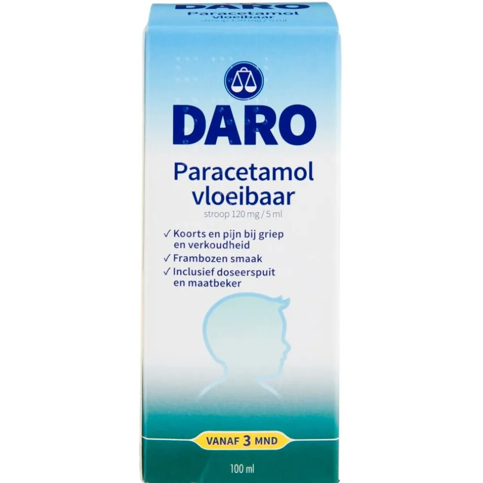 Daro Kind Vloeibaar Paracetamol