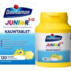 Davitamon Junior 3-12 Banaan Kauwtabletten