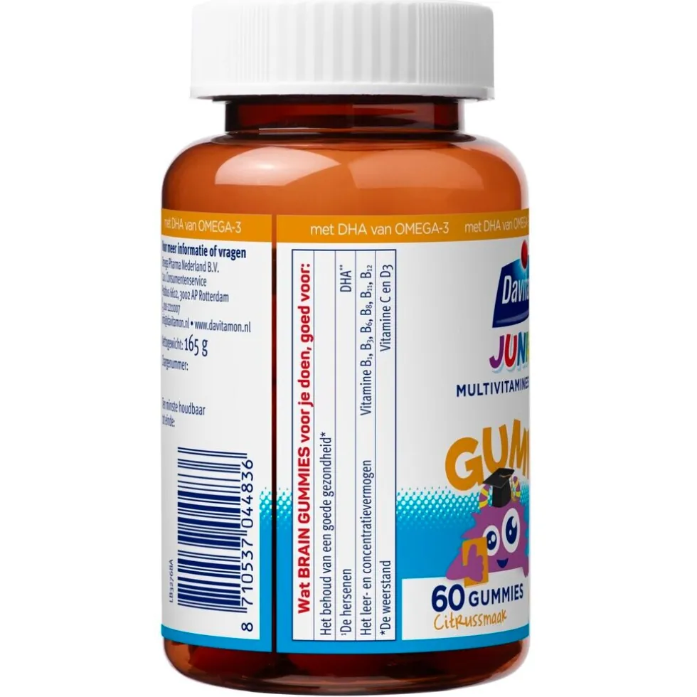Davitamon Junior 3-12 Jaar Brain Gummies