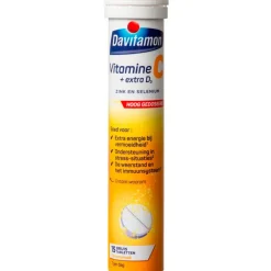 Davitamon Vitamine C + Extra D3 Bruistabletten