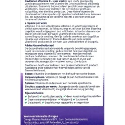 Davitamon Vitamine D3 1 Per Week Capsules