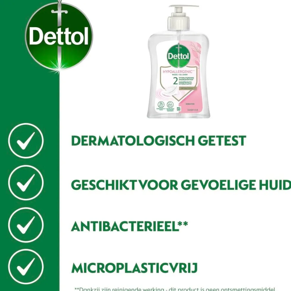 Dettol Antibacteriële Wasgel voor Gevoelige Huid