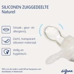 Difrax Natural 6+M Fopspeen