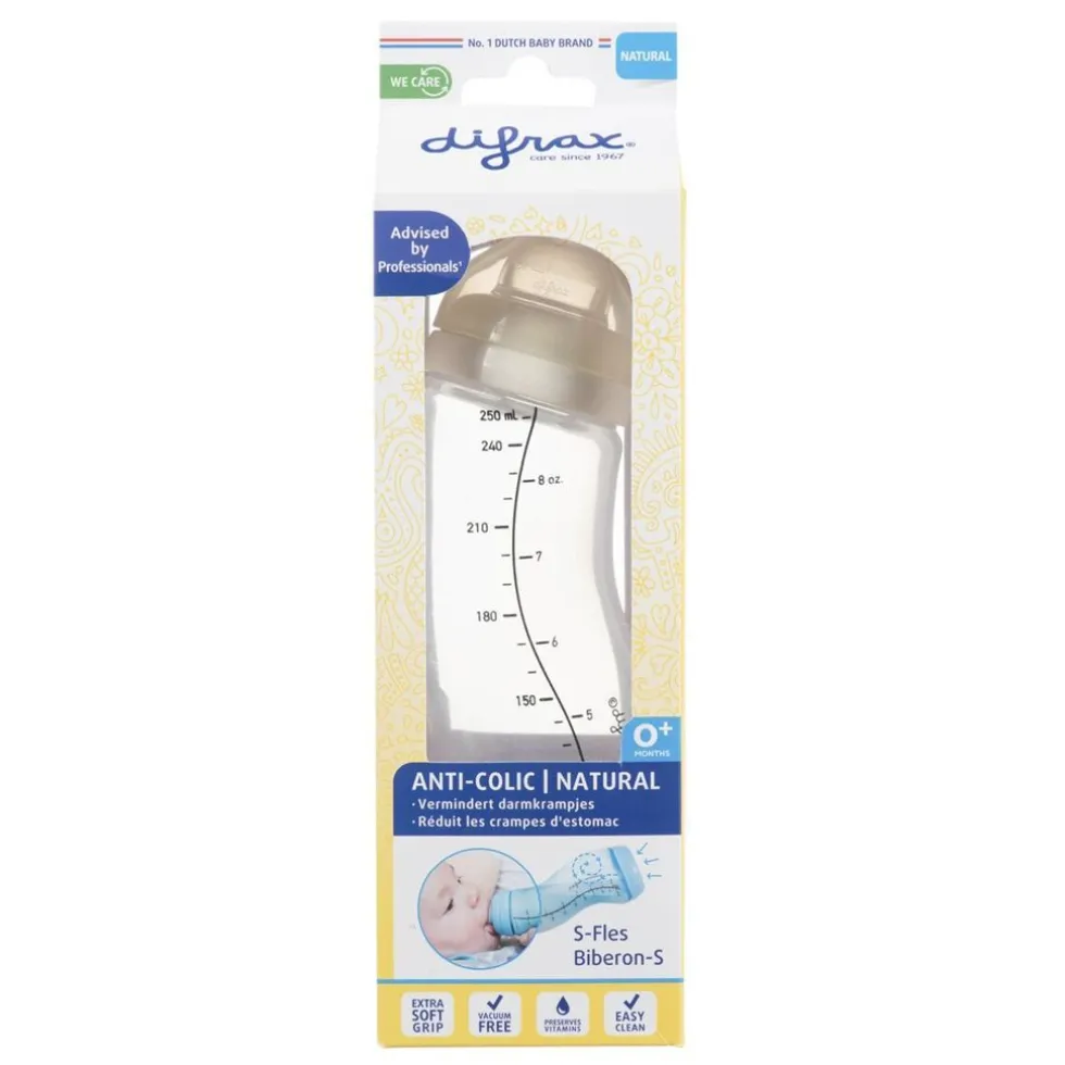 Difrax Natural 0+M S-Fles