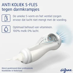 Difrax Natural 0+M S-Fles