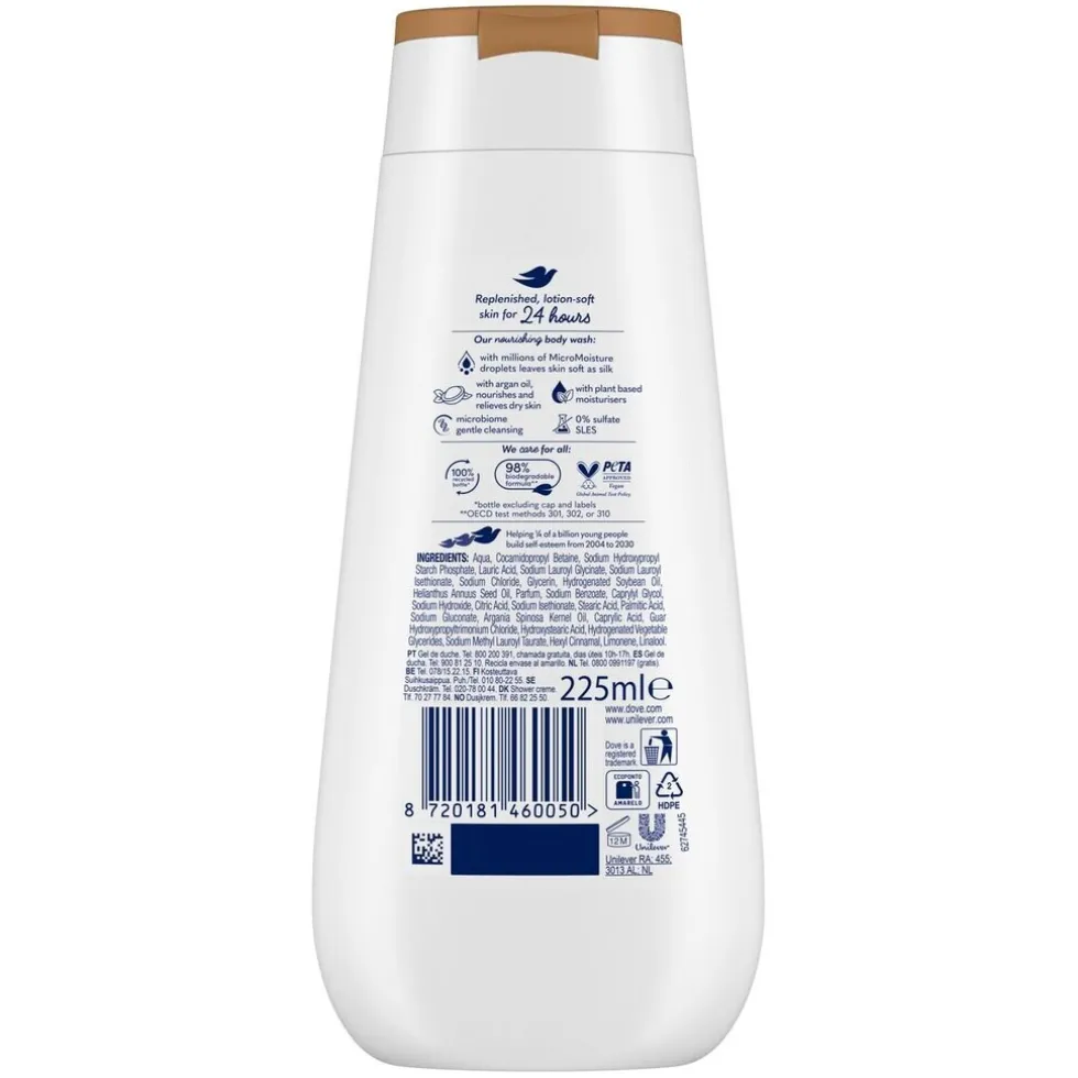 Dove Advanced Care Nourishing Care Douchegel