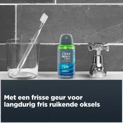 Dove Men+Care Clean Comfort Compressed Antitranspirant Spray