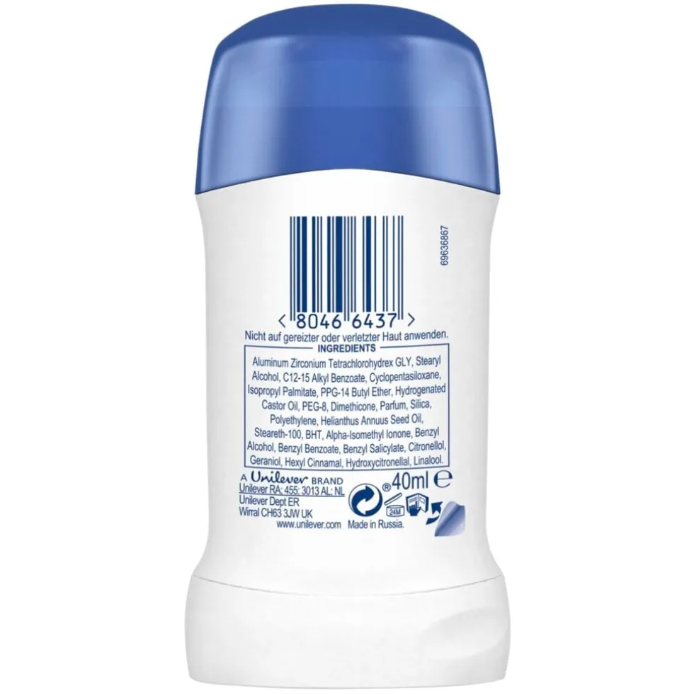 Dove Original 72h Antitranspirant Deodorant Stick