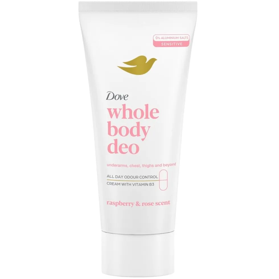 Dove Whole Body Raspberry & Rose Deodorant Cream
