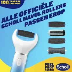 Dr. Scholl's Velvet Smooth Extra Grof Verwisselbare Rollers Navulling