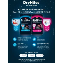DryNites Girls 4-7 Jaar Nachtbroekjes