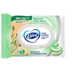 Edet Natural Aloë Vera Vochtig Toiletpapier