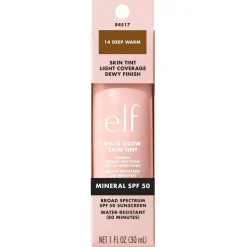 e.l.f. Halo Glow SPF50 14 Deep Warm Skin Tint