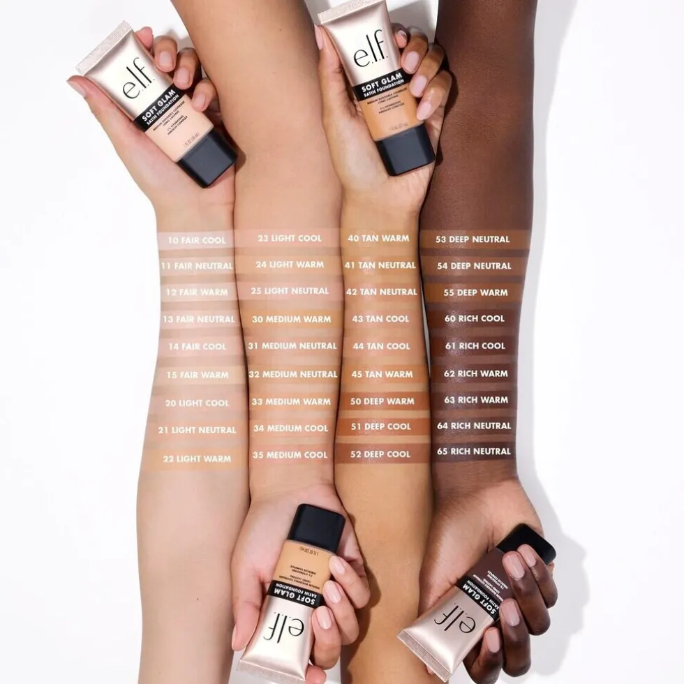 e.l.f. Soft Glam 23 Light Cool Satin Foundation