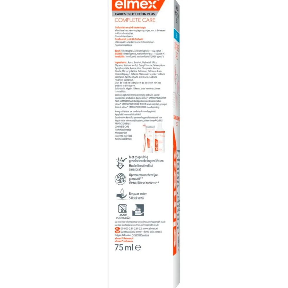Elmex Complete Care Caries Protection Plus Tandpasta