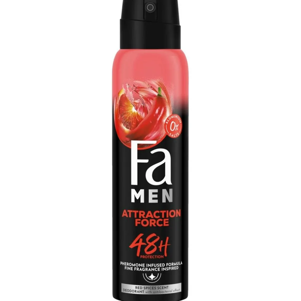 Fa Men Attraction Force Deodorant & Bodyspray