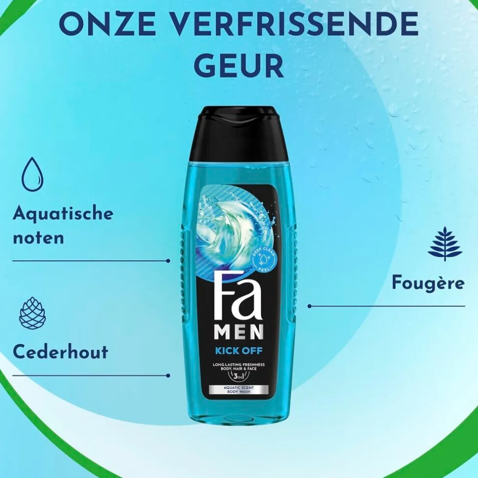 Fa Men Kick Off Douchegel & Shampoo