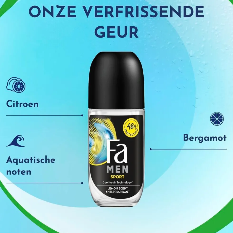 Fa Men Sport Deodorant Roller