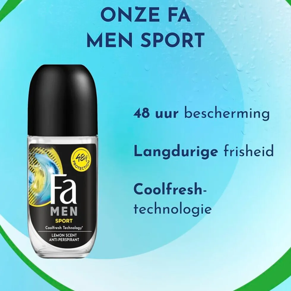 Fa Men Sport Deodorant Roller