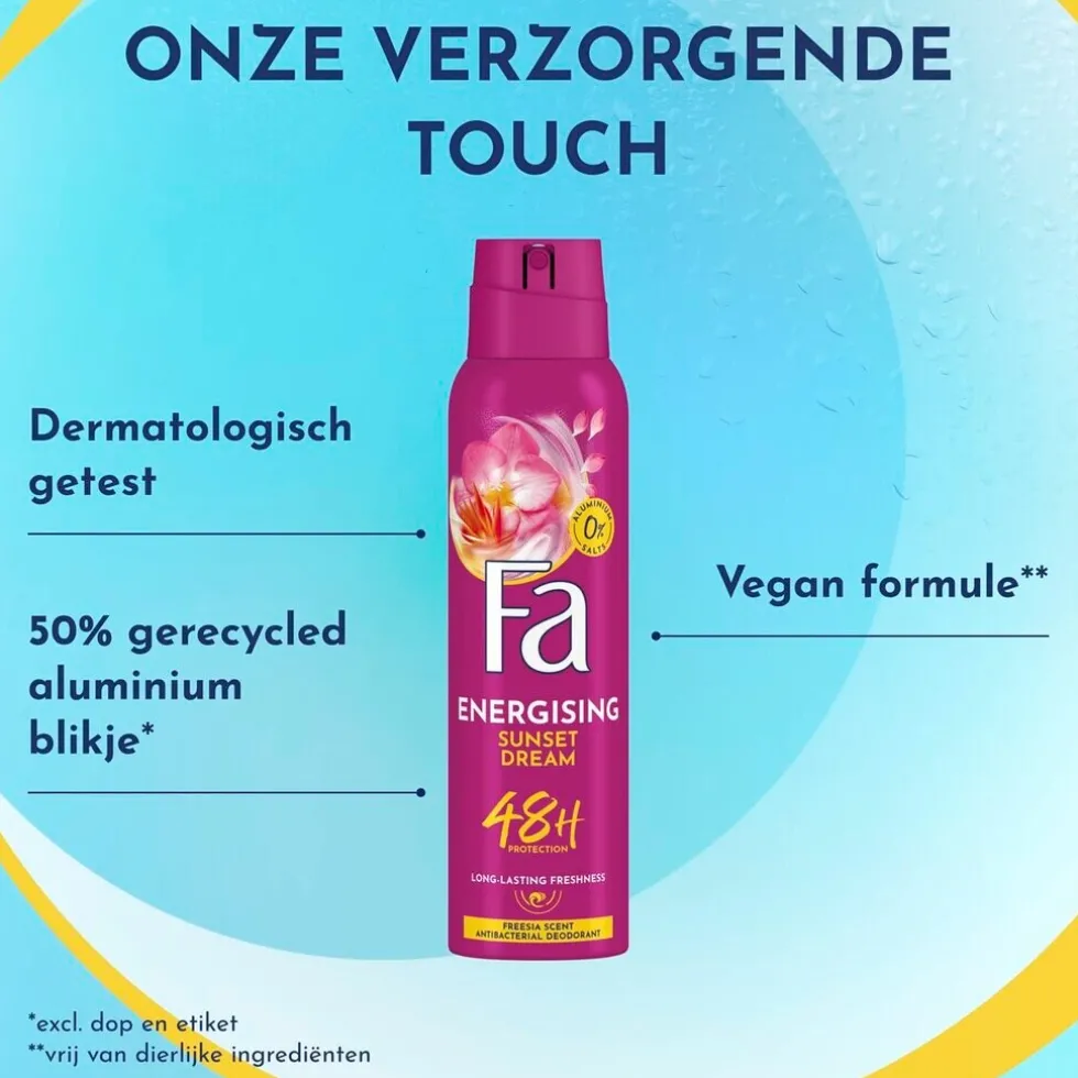Fa Sunset Dream Deodorant Spray