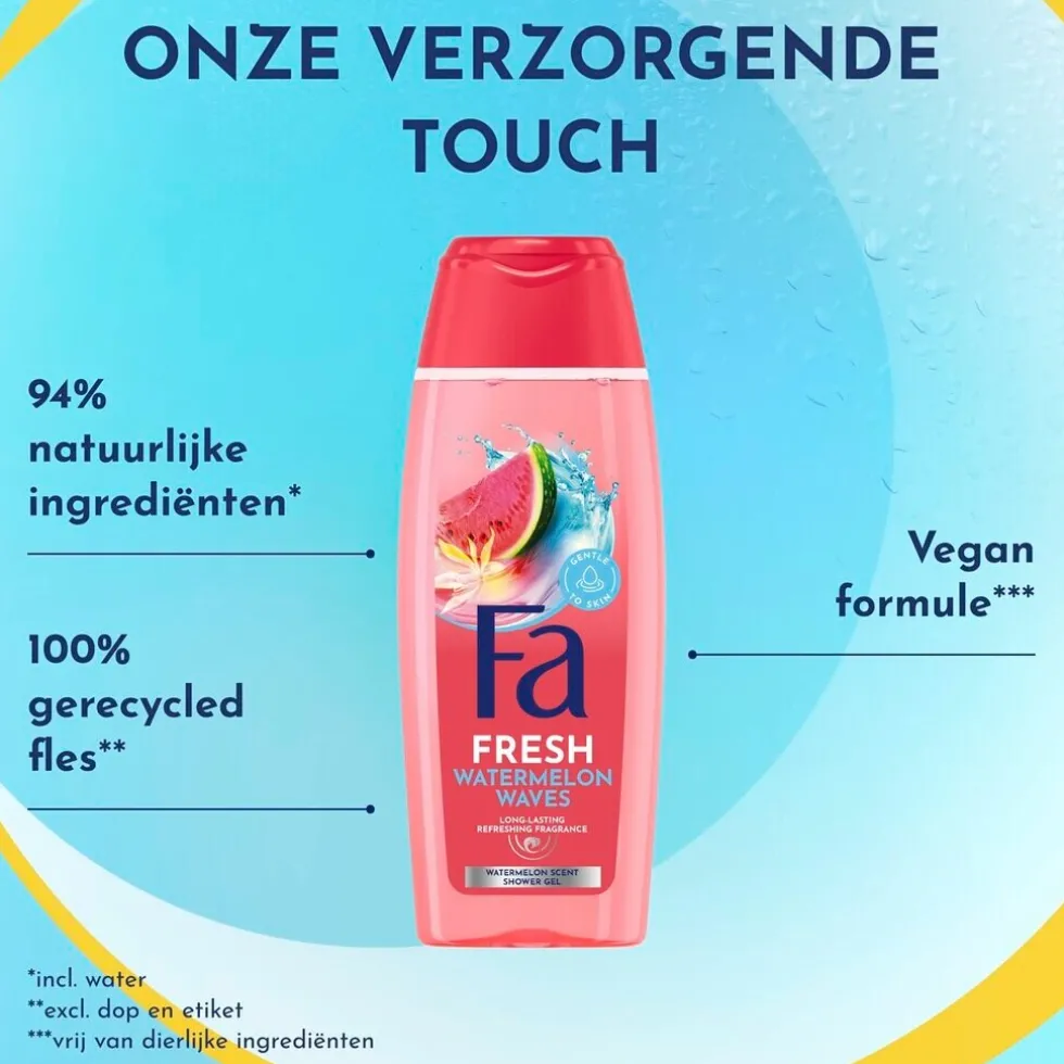 Fa Watermelon Waves Douchegel